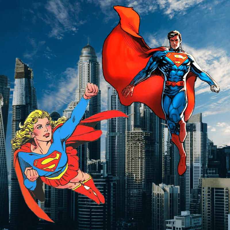 Superman And Superwoman Pictures