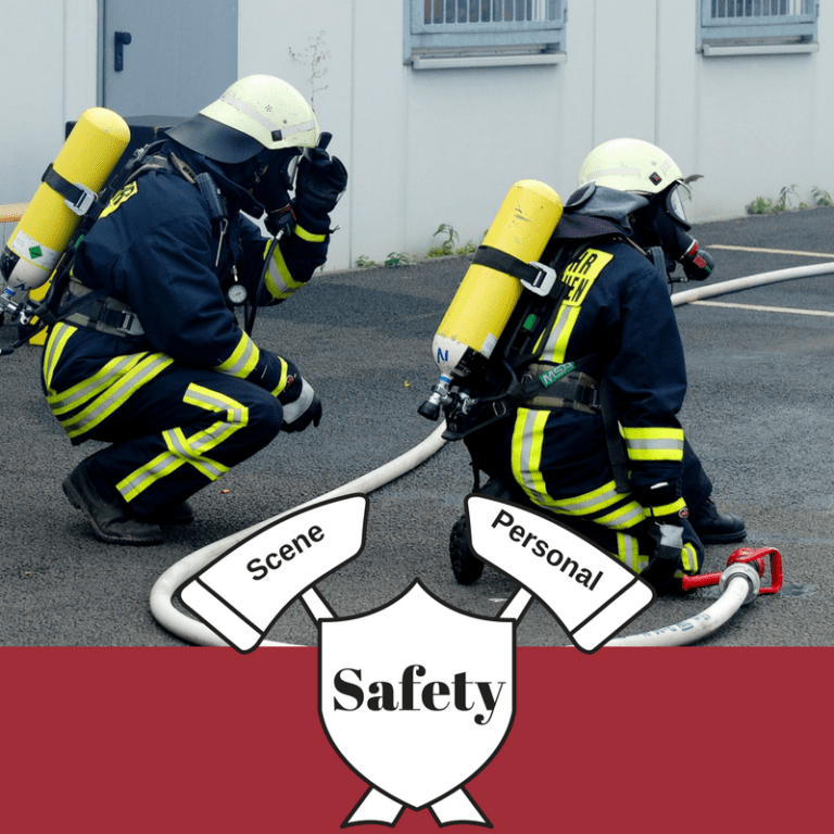 What is scene safety and how do we train our responders what to look for?